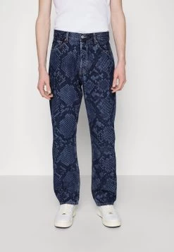 WEEKDAY Space Snake Laser- Straight Leg Jeans - Nobel Blue