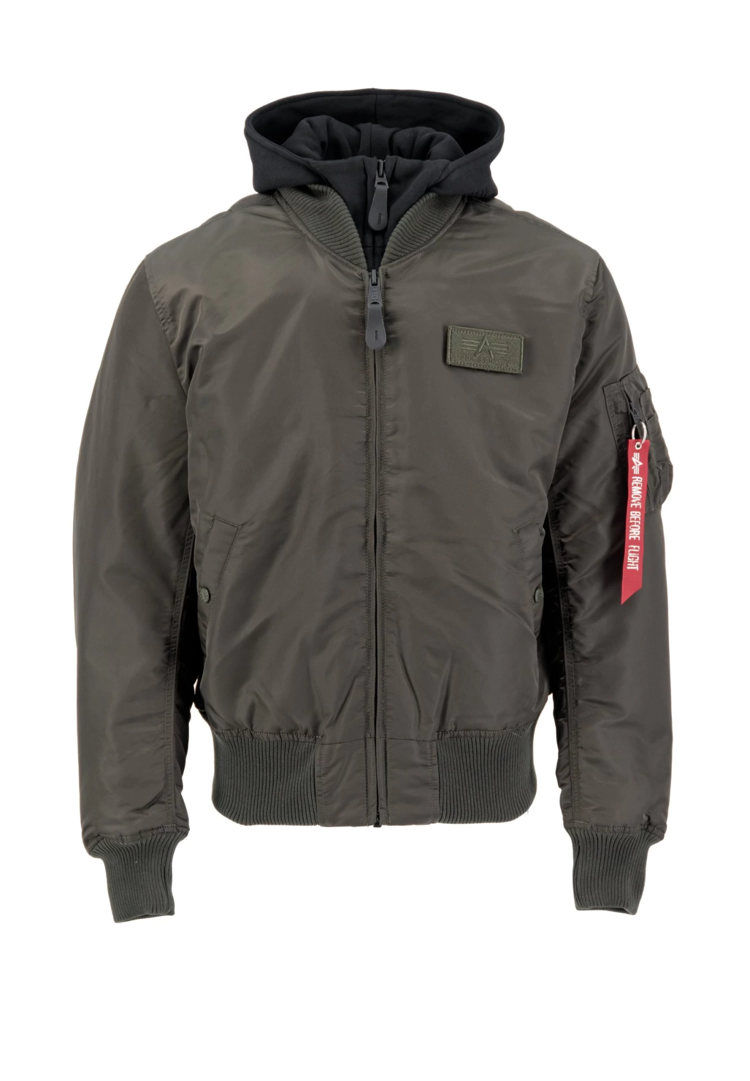 Alpha Industries Light Jacket - Black Olive - Image 7