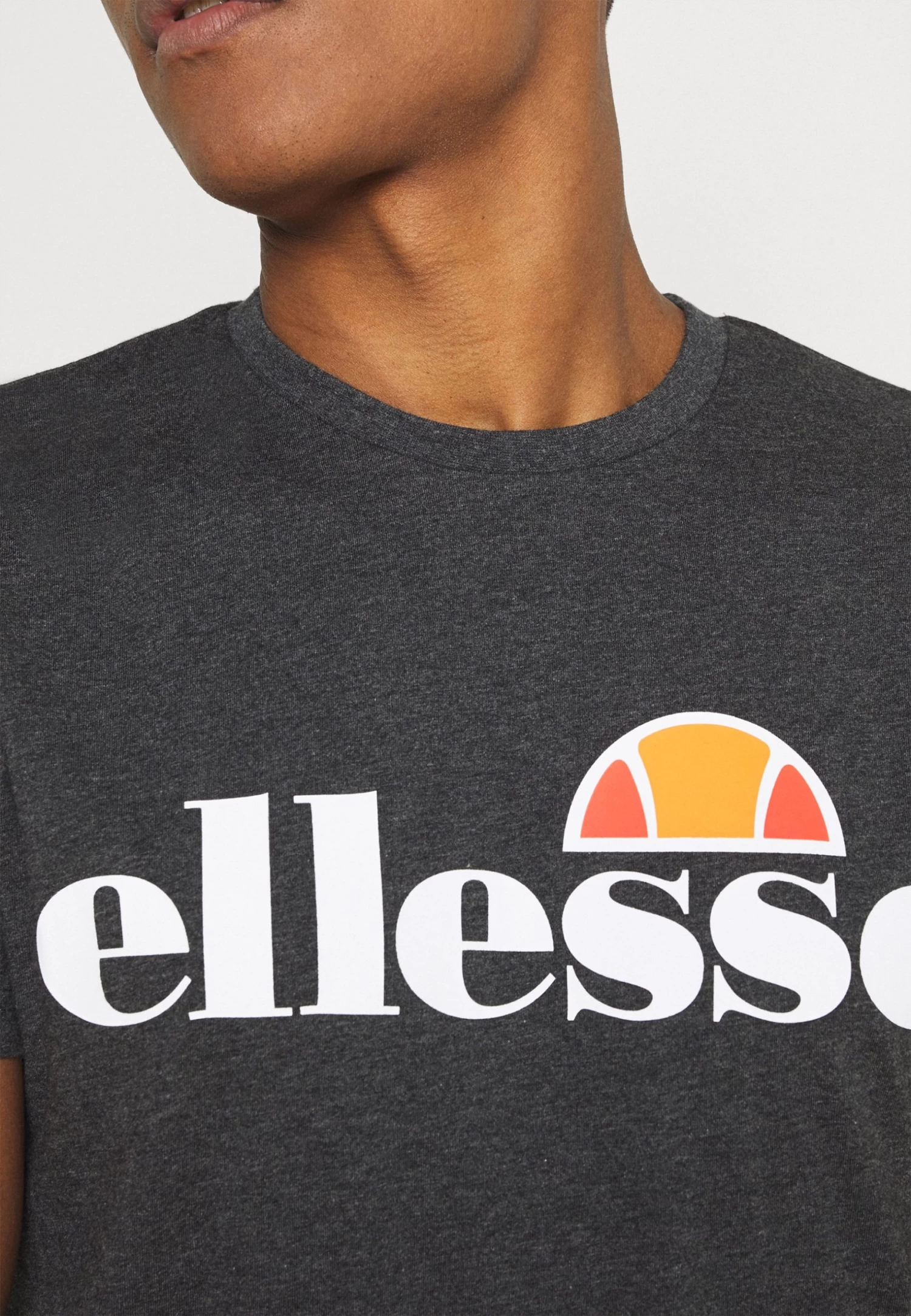 Ellesse Sl Prado Tee - Print T-Shirt - Dark Grey Marl - Image 6