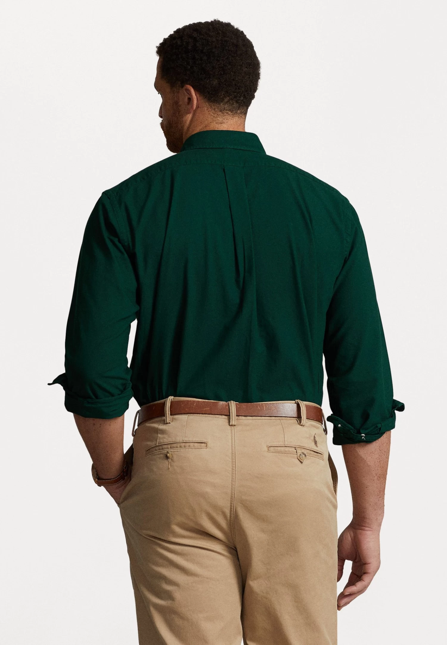 Long Sleeve Sport Shirt - Shirt - Hunt Club Green - Image 3