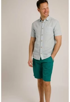 Westray Short Sleeve Rich- Shirt - Powder Blue