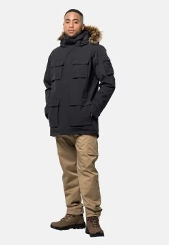 Jack Wolfskin Glacier Canyon - Parka - Black