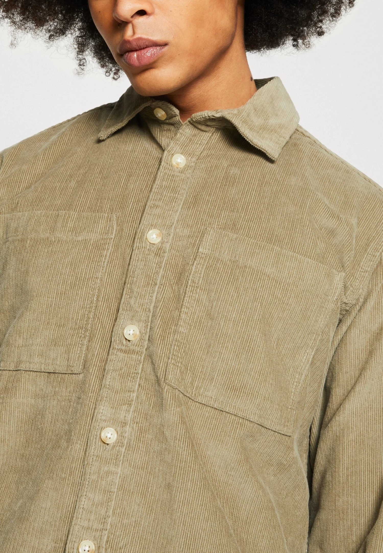 Selected Homme Slhloosefinn Overshirt - Shirt - Vetiver - Image 6