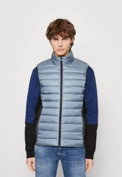 Calvin Klein Side Logo Vest - Waistcoat - Grey Tar