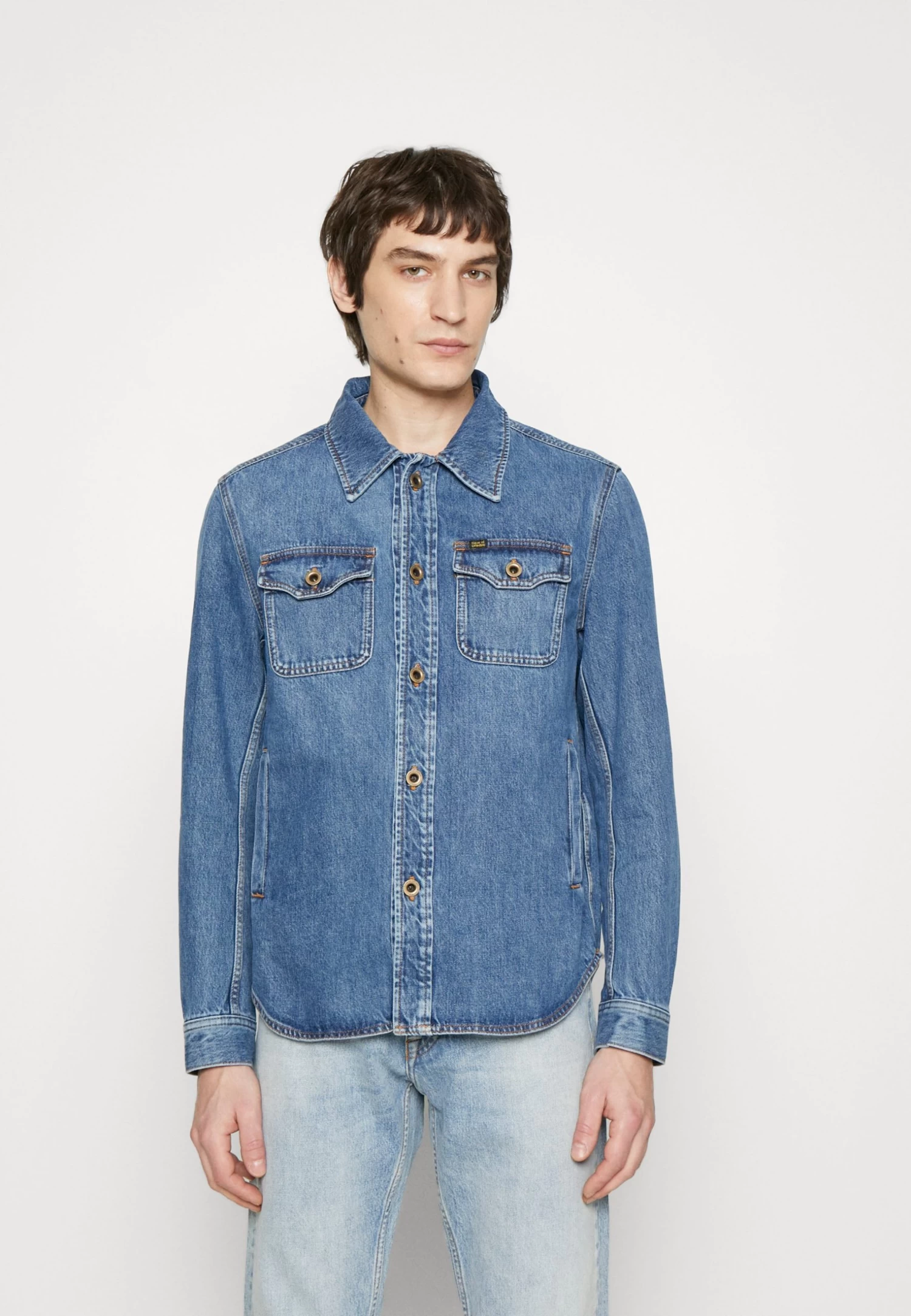 Tiger Of Sweden Get - Denim Jacket - Medium Blue