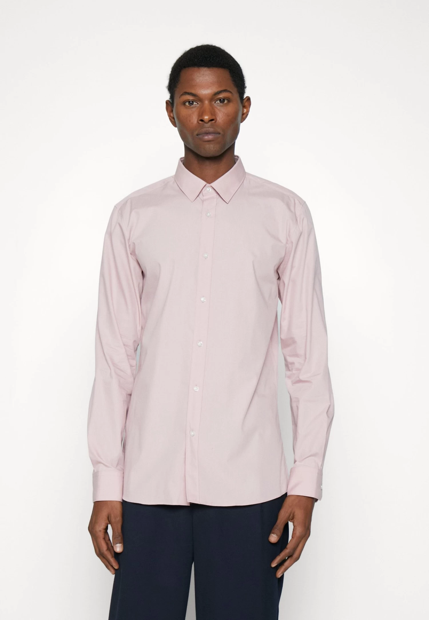 Hugo Elisha - Formal Shirt - Light Pastel Pink