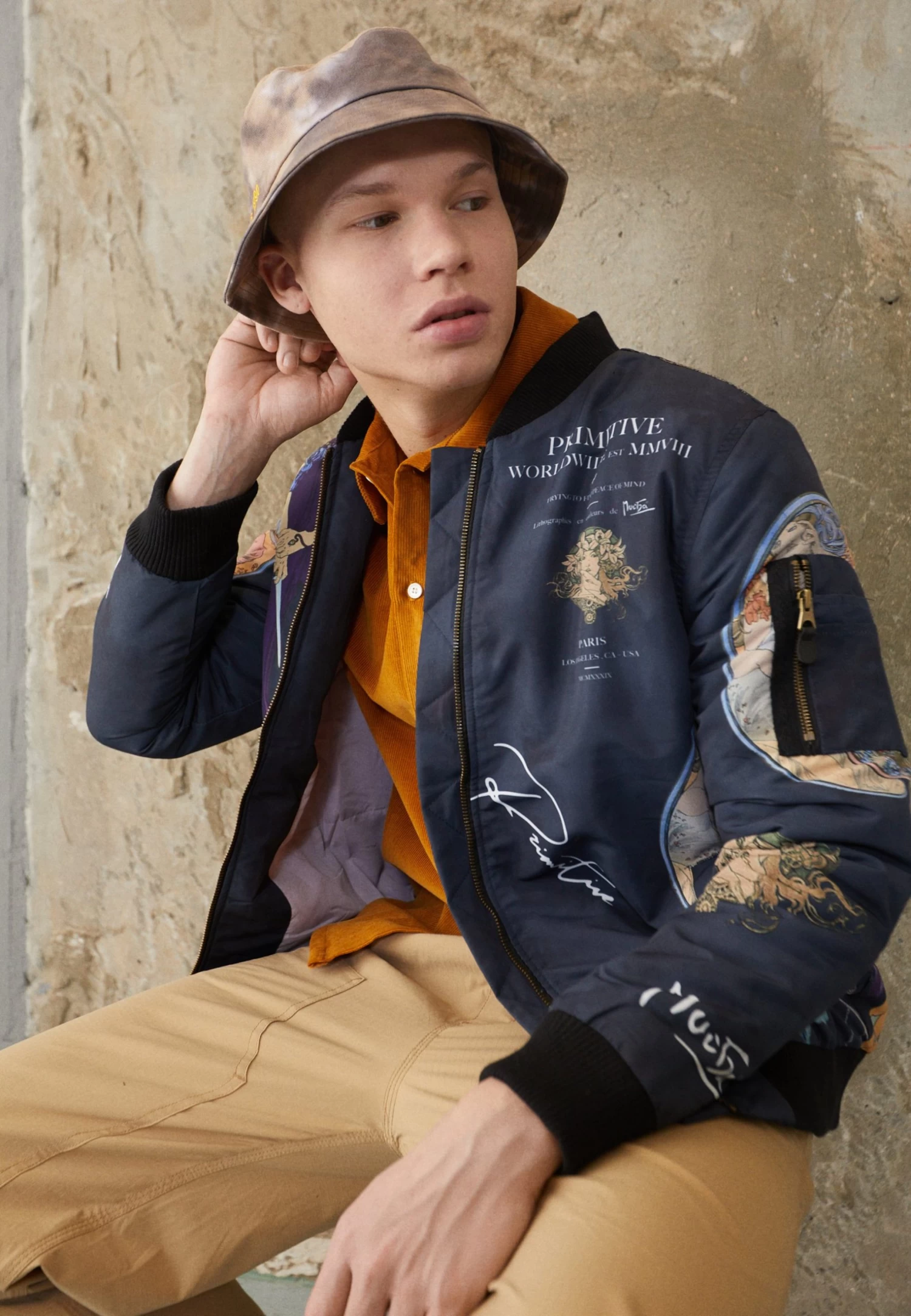 PRIMITIVE Bomber Jacket - Black