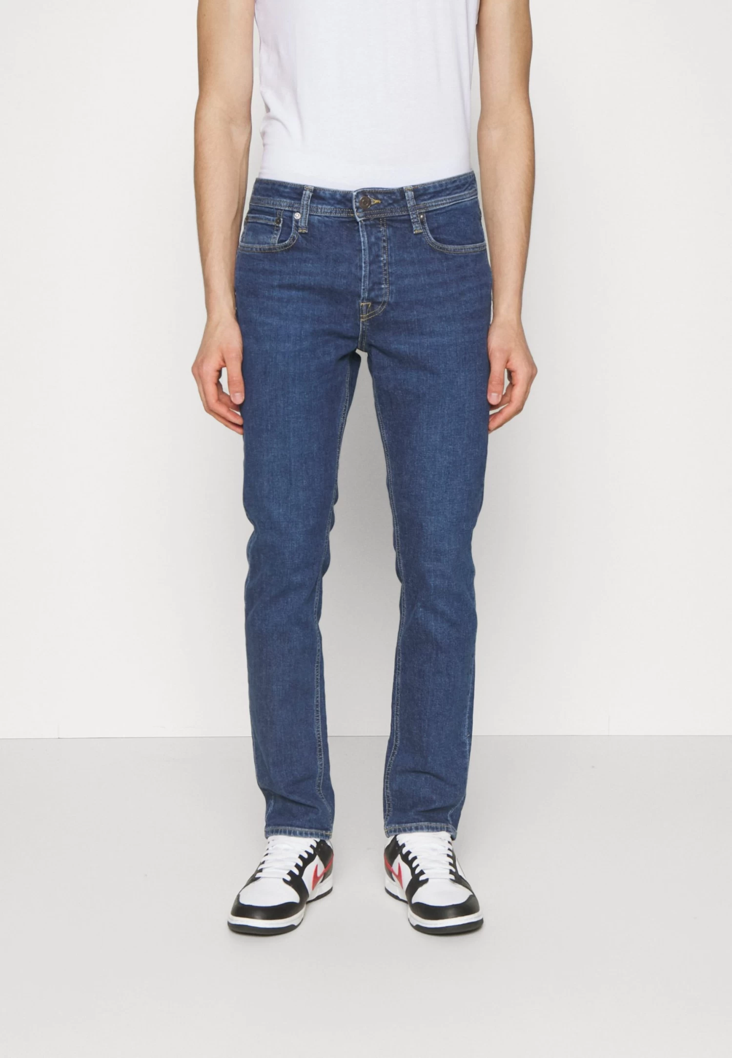 Jack & Jones Jjitim Jjoriiginal- Slim Fit Jeans - Blue Denim