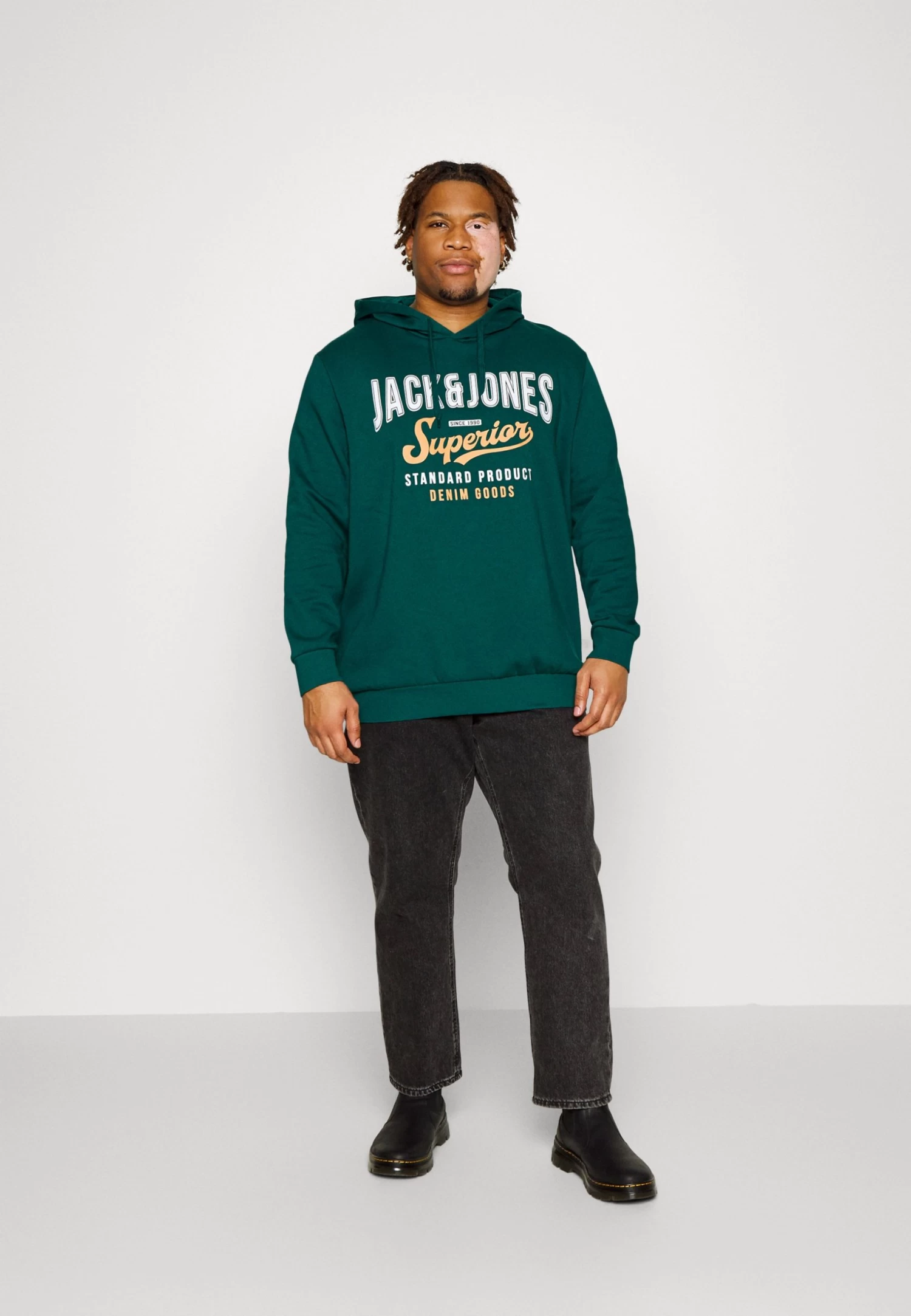 Jack & Jones Jjelogo Hood 2 Pack - Sweatshirt - Sky Captain/Sky Storm - Image 2