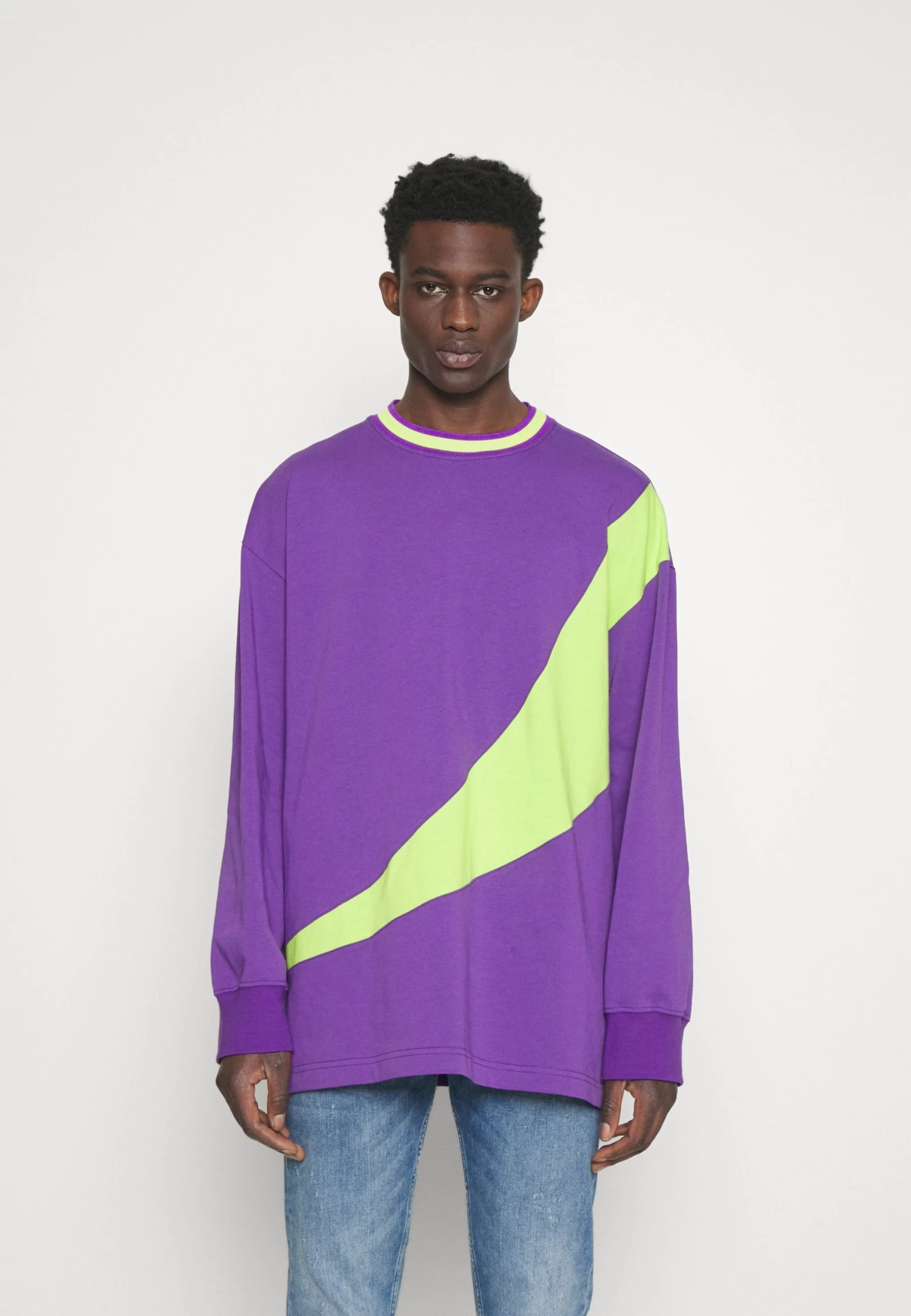 Interlock- Long Sleeved Top - Violet