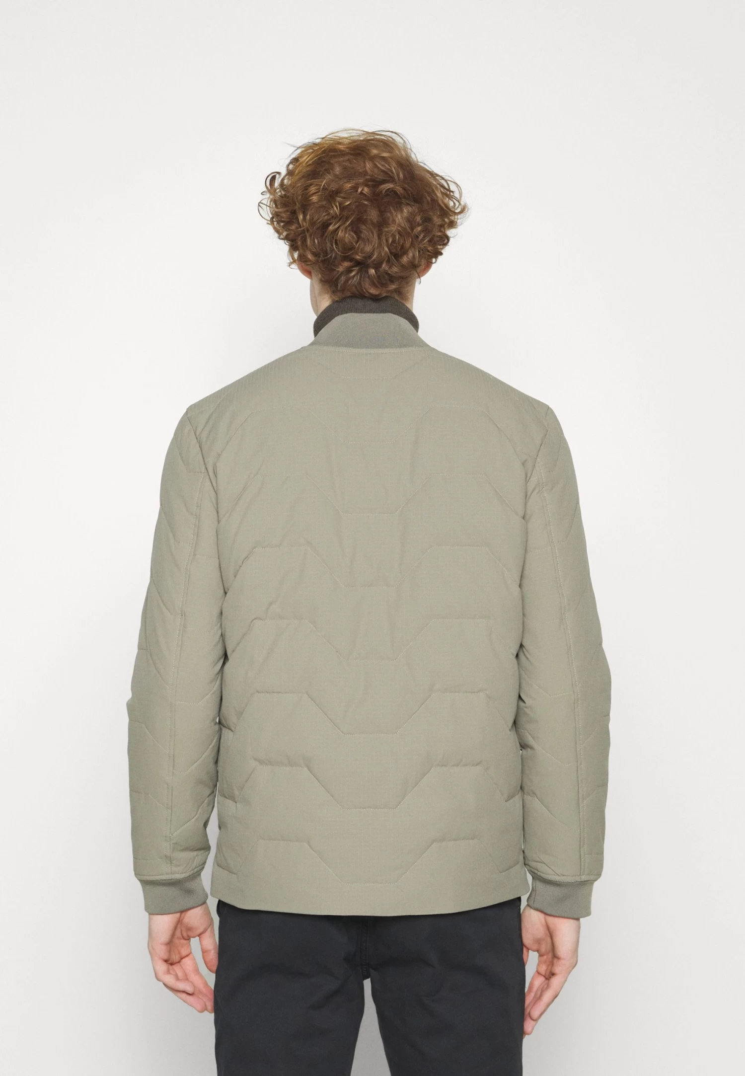 Selected Homme Slhdeckard Bomber - Down Jacket - Vetiver - Image 3