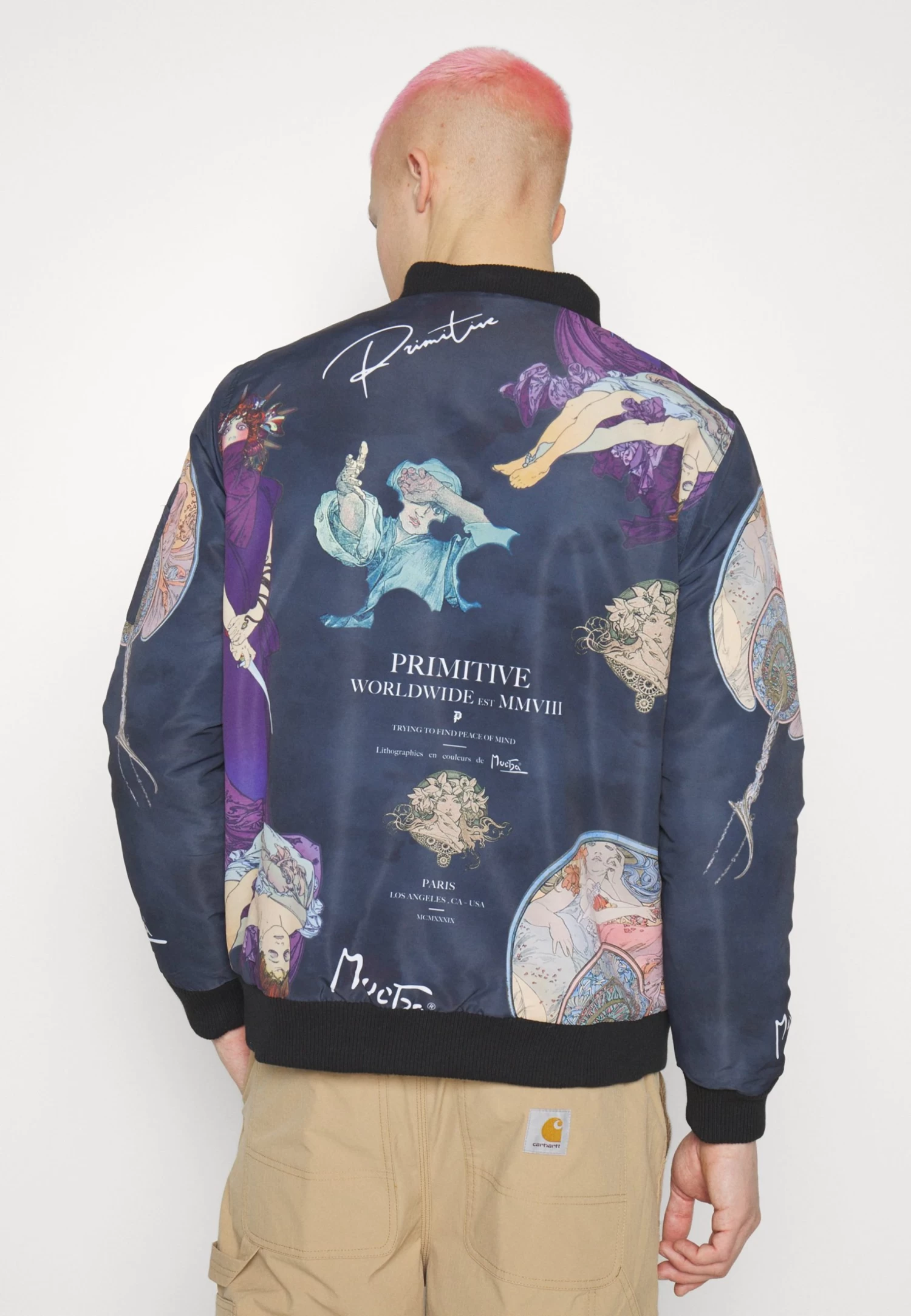 PRIMITIVE Bomber Jacket - Black - Image 4