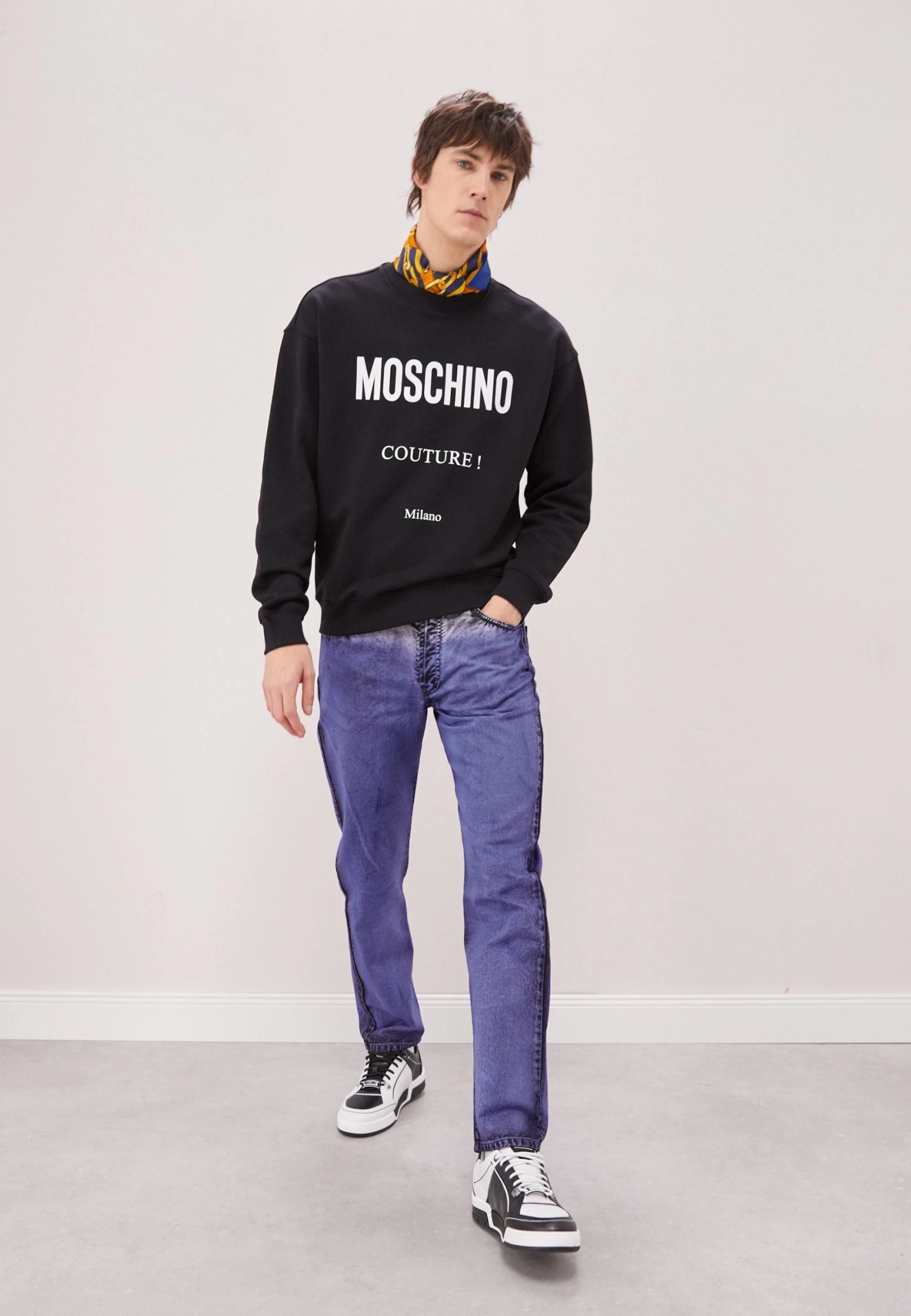 MOSCHINO Trousers - Slim Fit Jeans - Fantasy Blue - Image 2