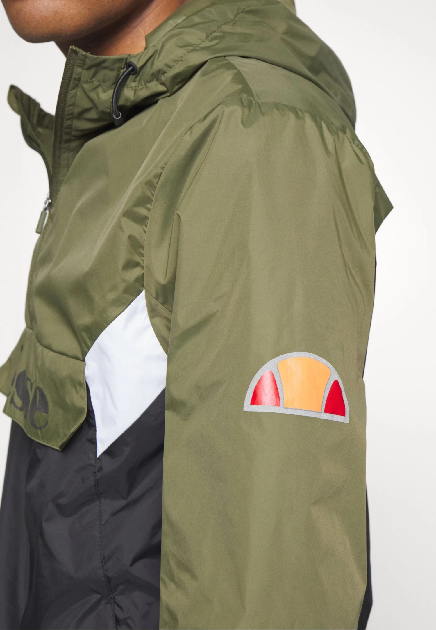 Ellesse Brando Jacket - Windbreaker - Khaki/Black - Image 9
