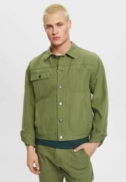 ESPRIT Trucker - Denim Jacket - Olive