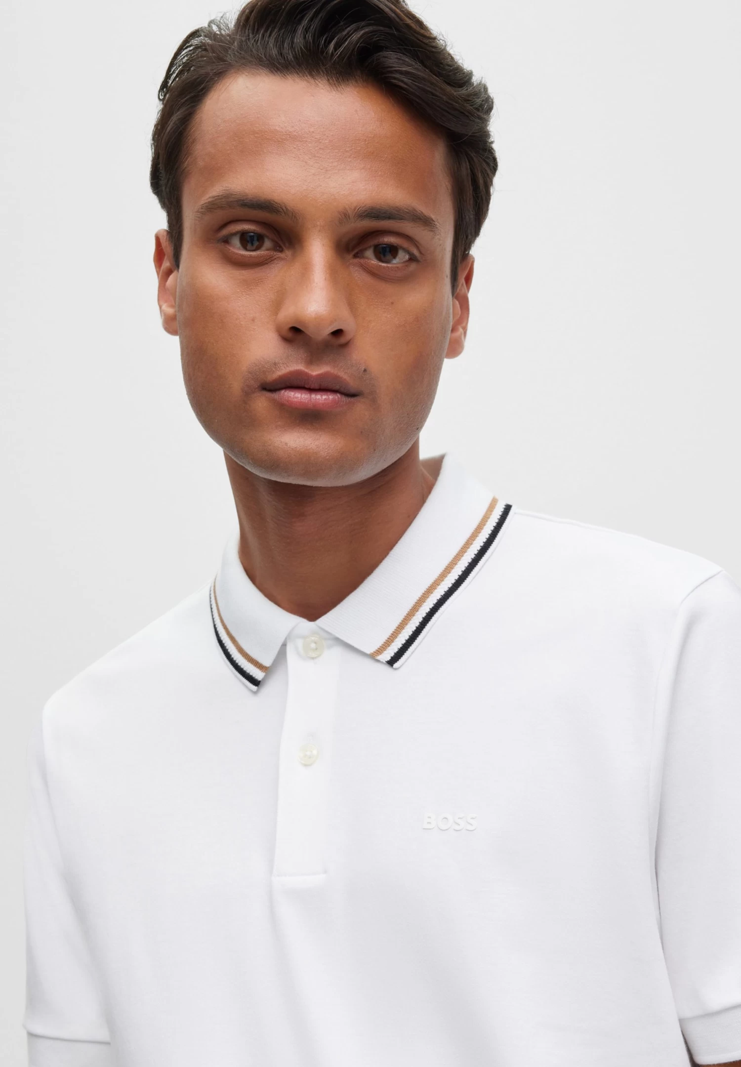 Boss Penrose 38 - Polo Shirt - White - Image 4