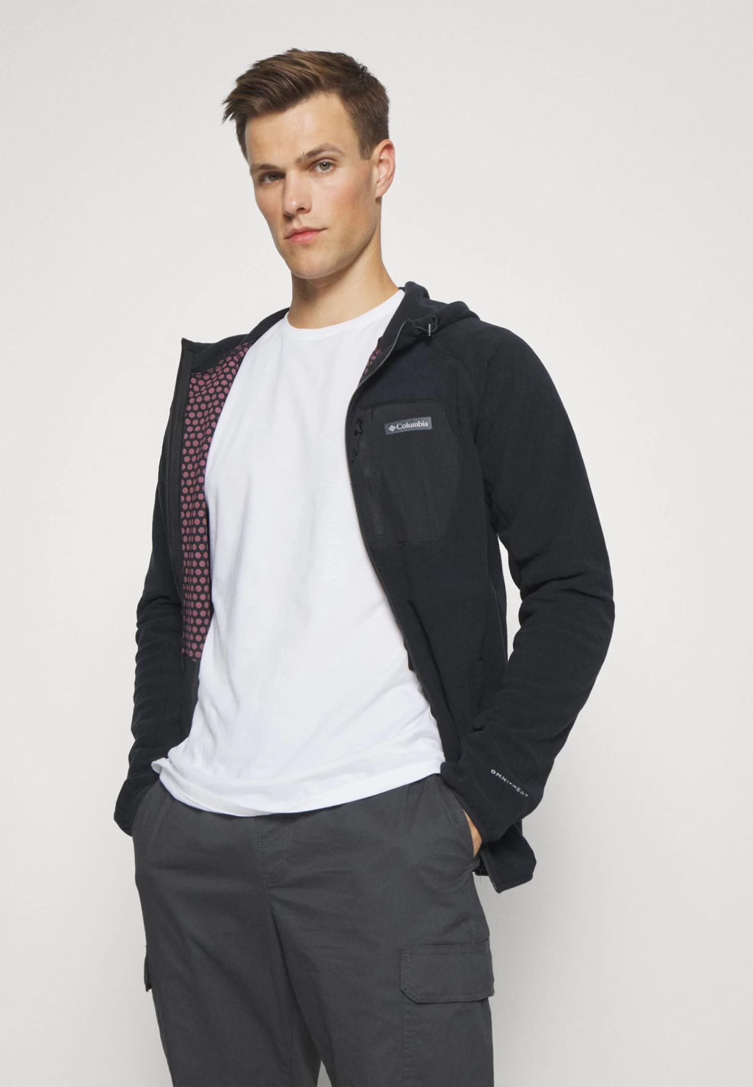 Columbia Outdoor Tracks™ Hooded Full Zip - Fleece Jacket - Black - Image 4