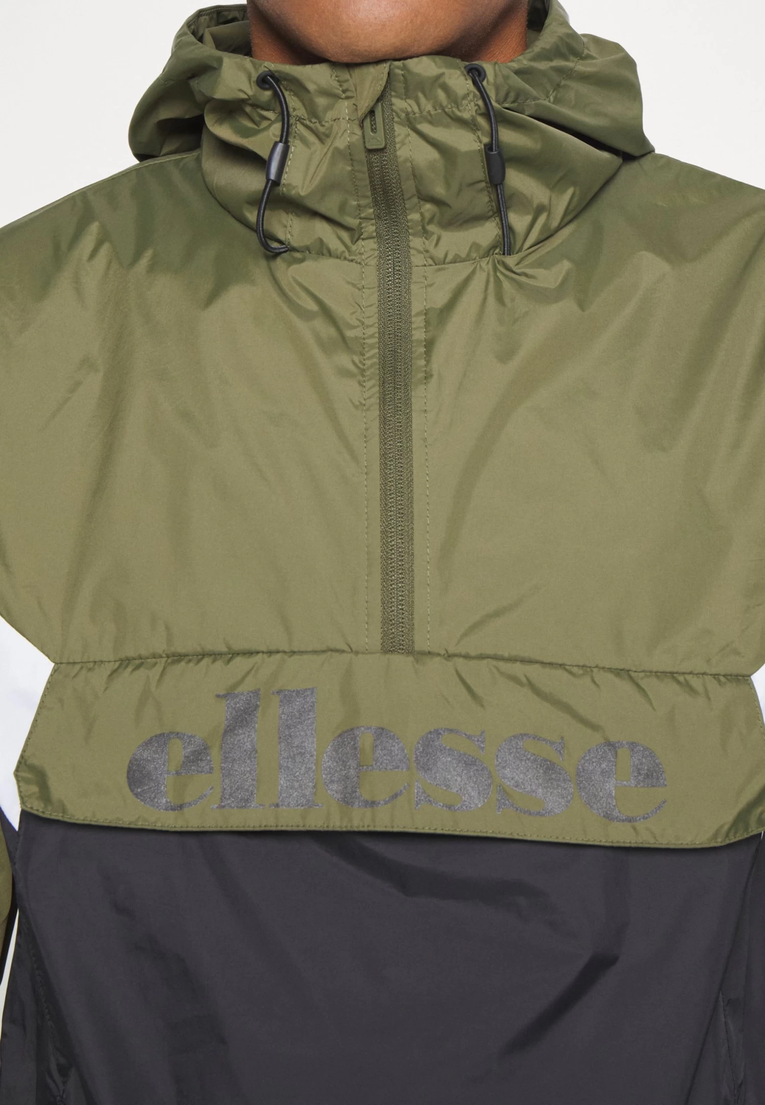 Ellesse Brando Jacket - Windbreaker - Khaki/Black - Image 6