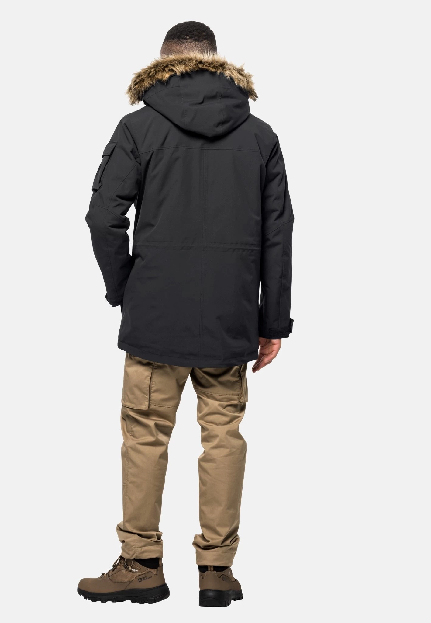 Jack Wolfskin Glacier Canyon - Parka - Black - Image 2