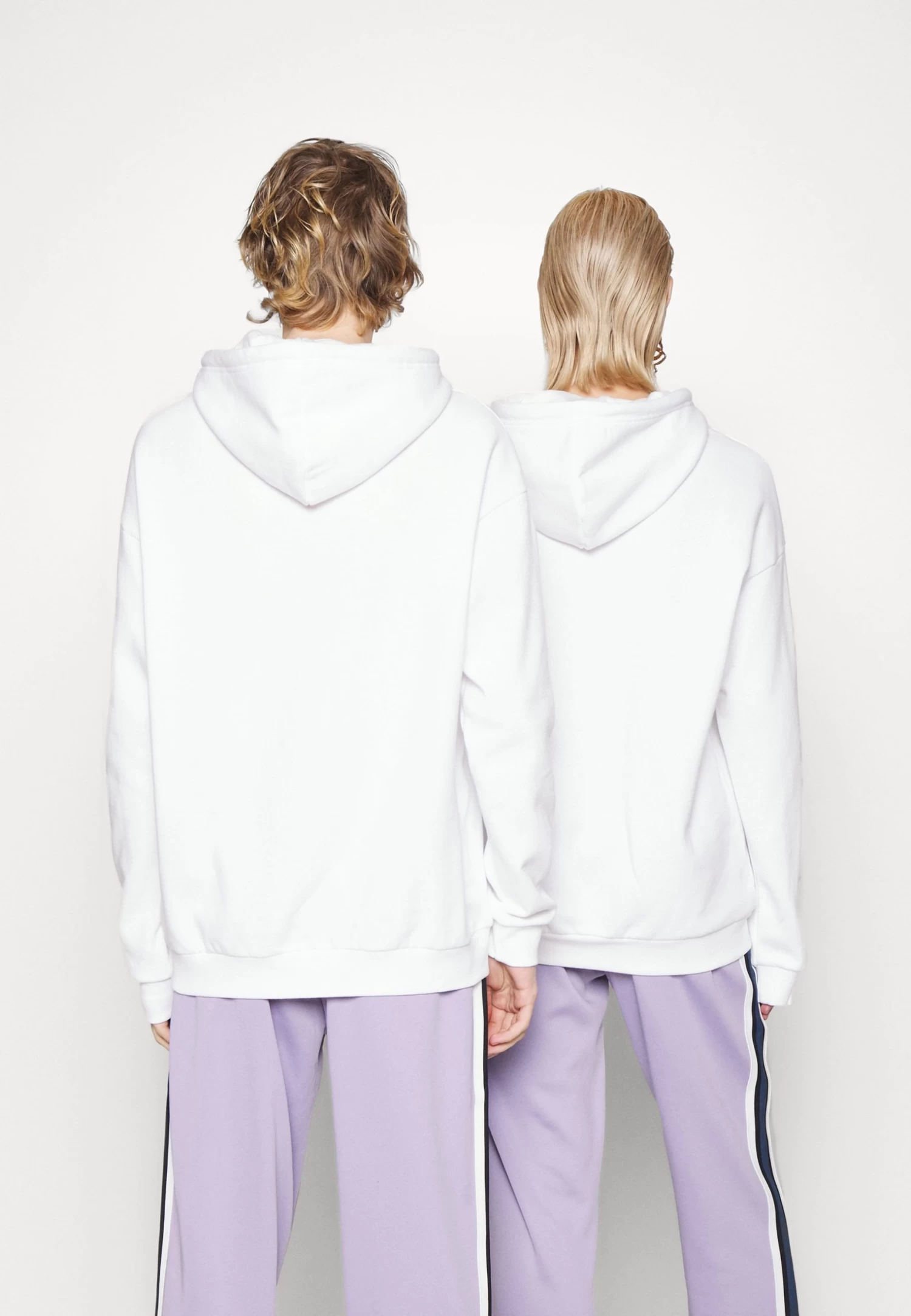 YOURTURN Unisex - Hoodie - White - Image 3