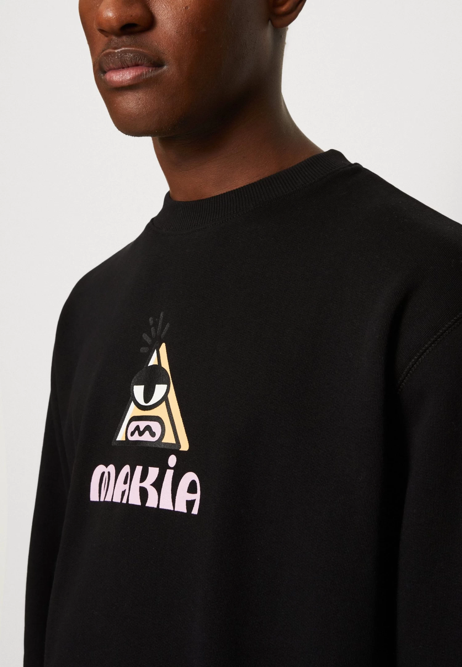 Makia Illuminati Unisex - Sweatshirt - Black - Image 6
