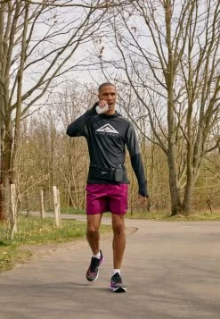 Nike Performance Trail - Sweatshirt - Black/Smoke Grey