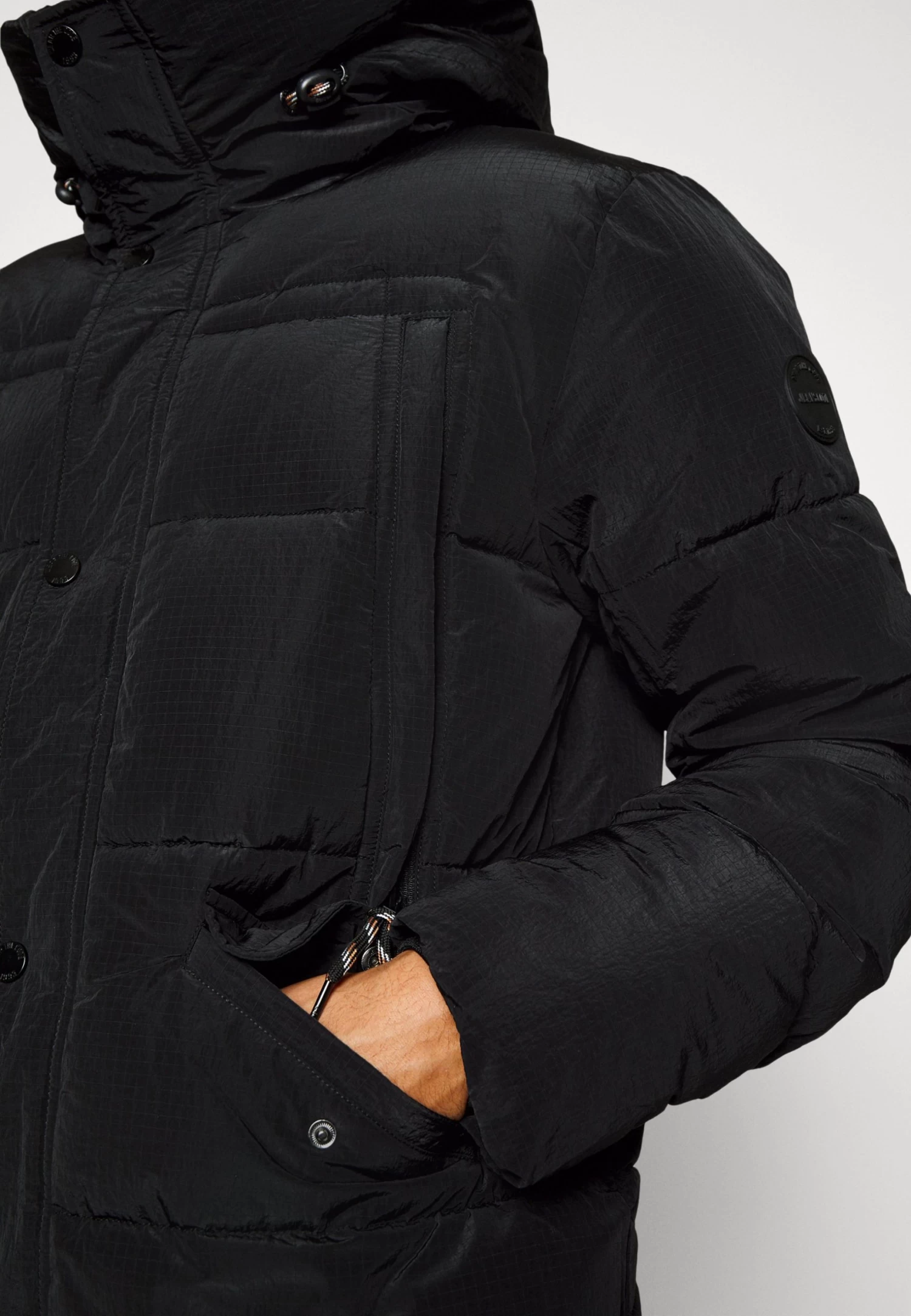 Indicode Jeans Sulmon - Winter Coat - Black - Image 6