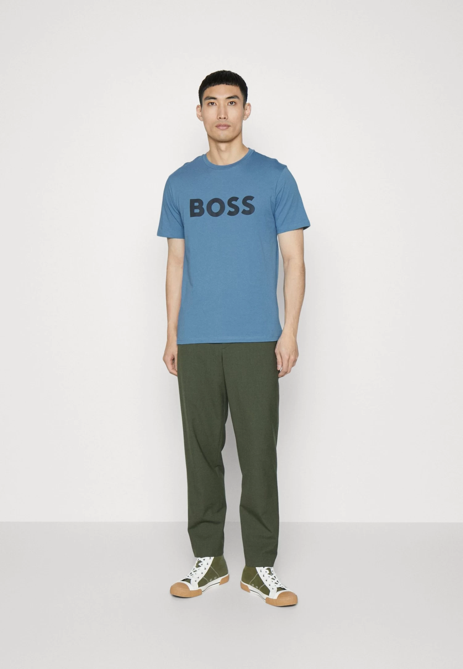 Boss Thinking - Print T-Shirt - Light/Pastel Blue - Image 2