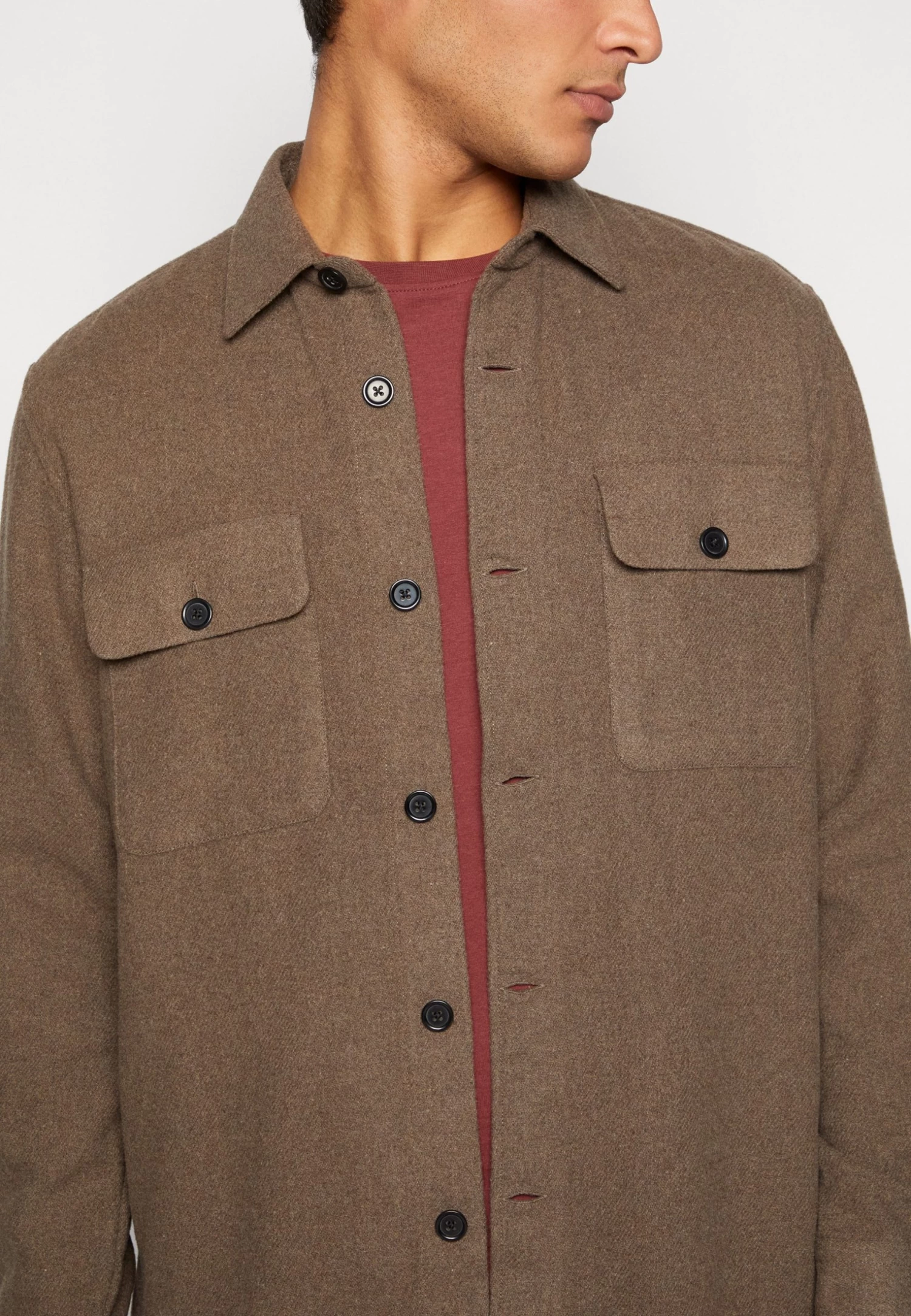 Mads Nørgaard Malte Solid - Summer Jacket - Beech - Image 6