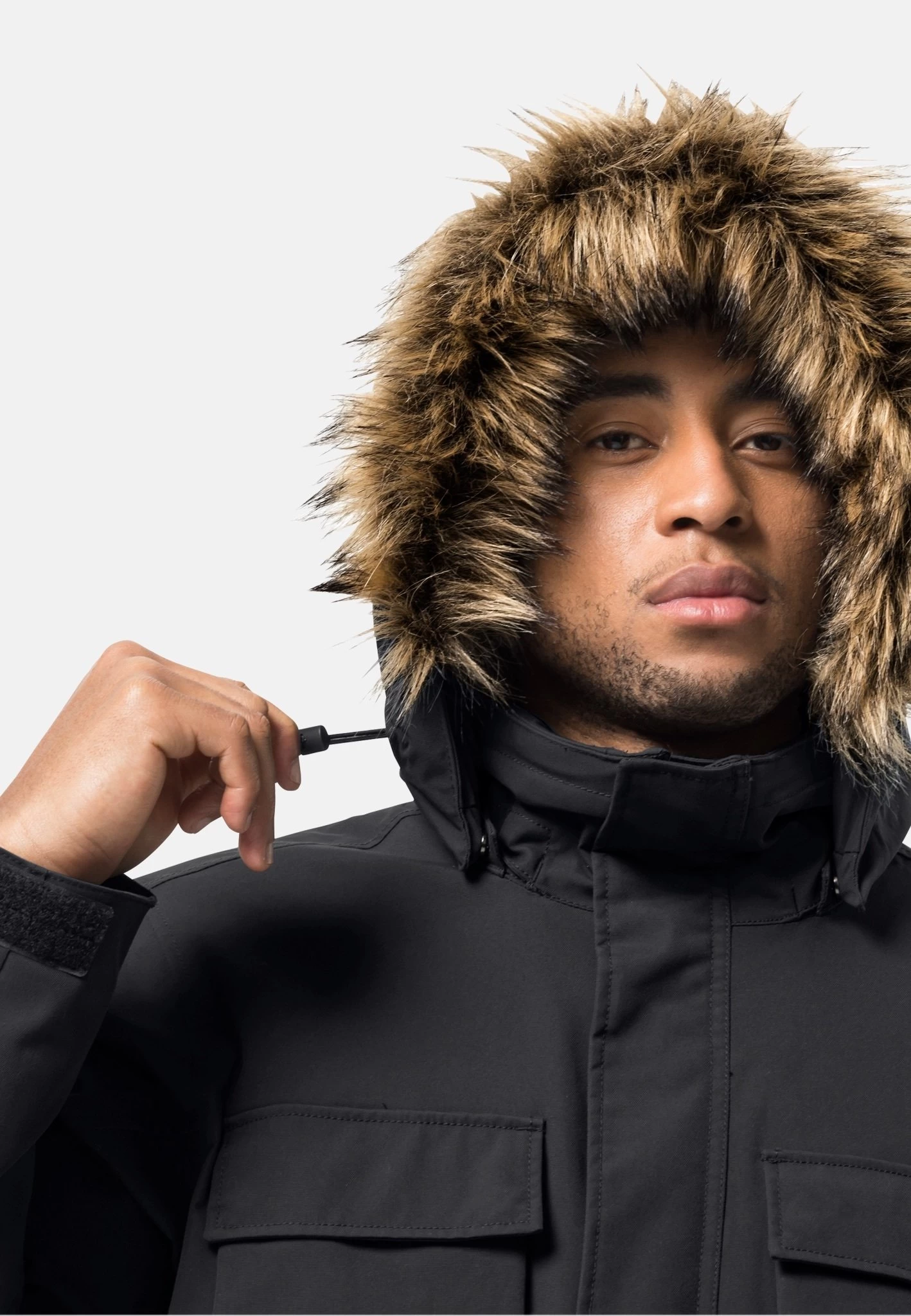 Jack Wolfskin Glacier Canyon - Parka - Black - Image 3