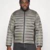 Calvin Klein Side Logo Jacket - Short Coat - Gunmetal