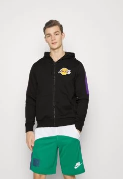 NEW ERA Nba Los Angeles Lakers Panel Detail Hoody - Hoodie - Black