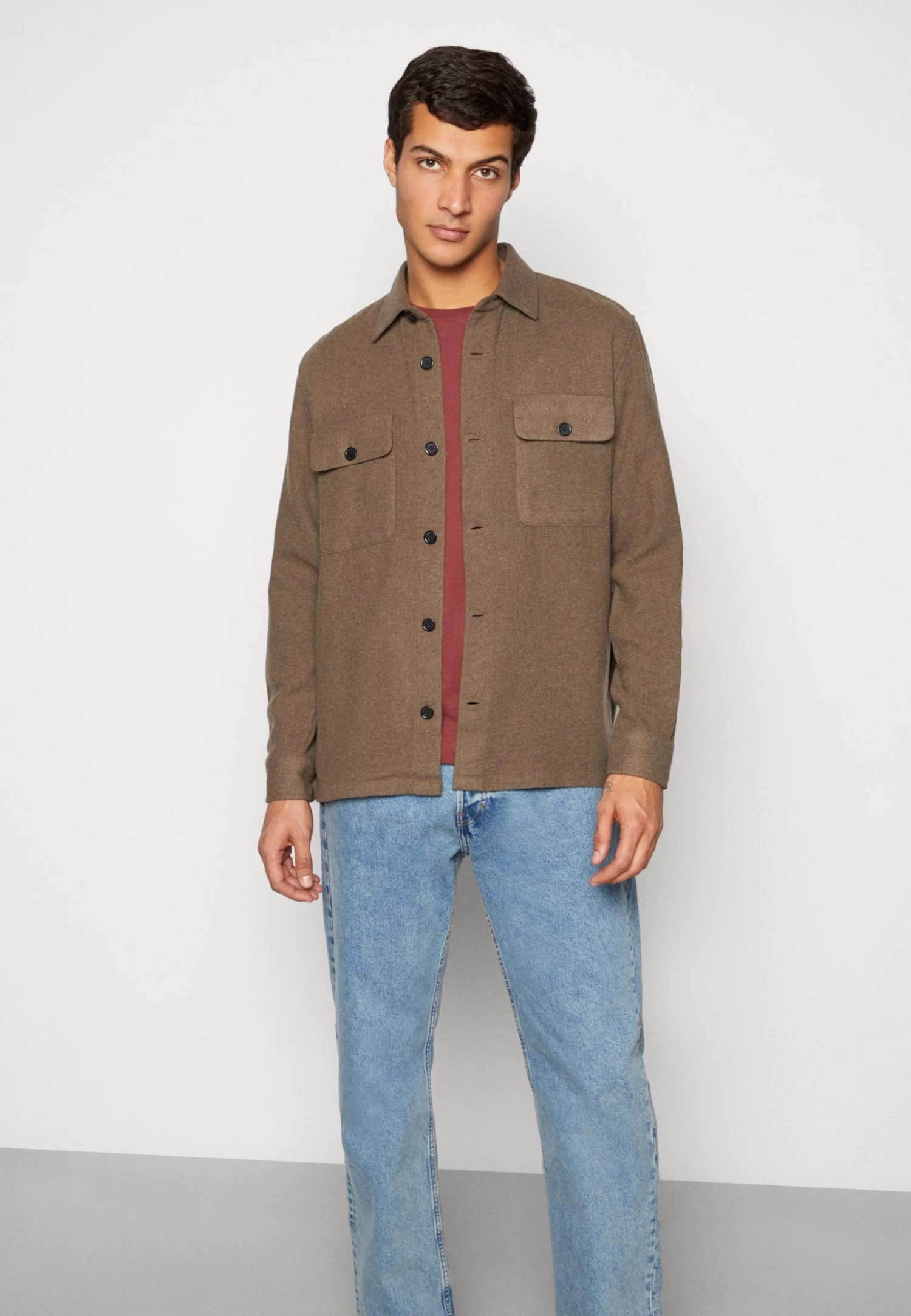 Mads Nørgaard Malte Solid - Summer Jacket - Beech - Image 4