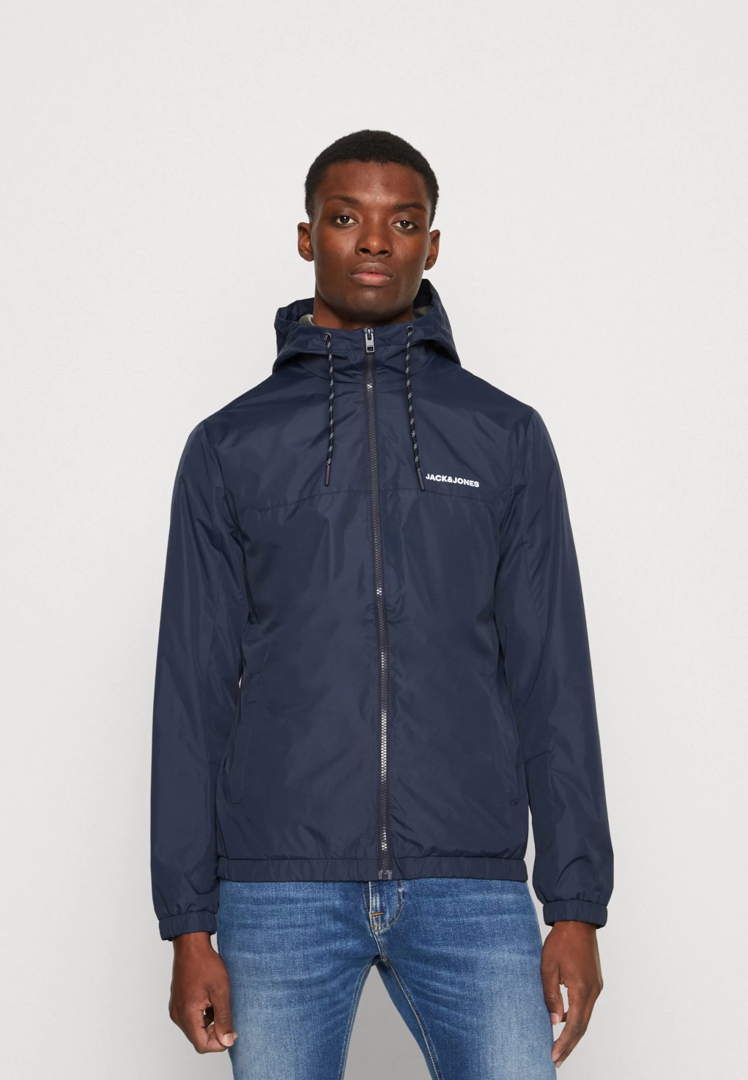 Jack & Jones Jjdover Hood Jacket - Windbreaker - Navy Blazer