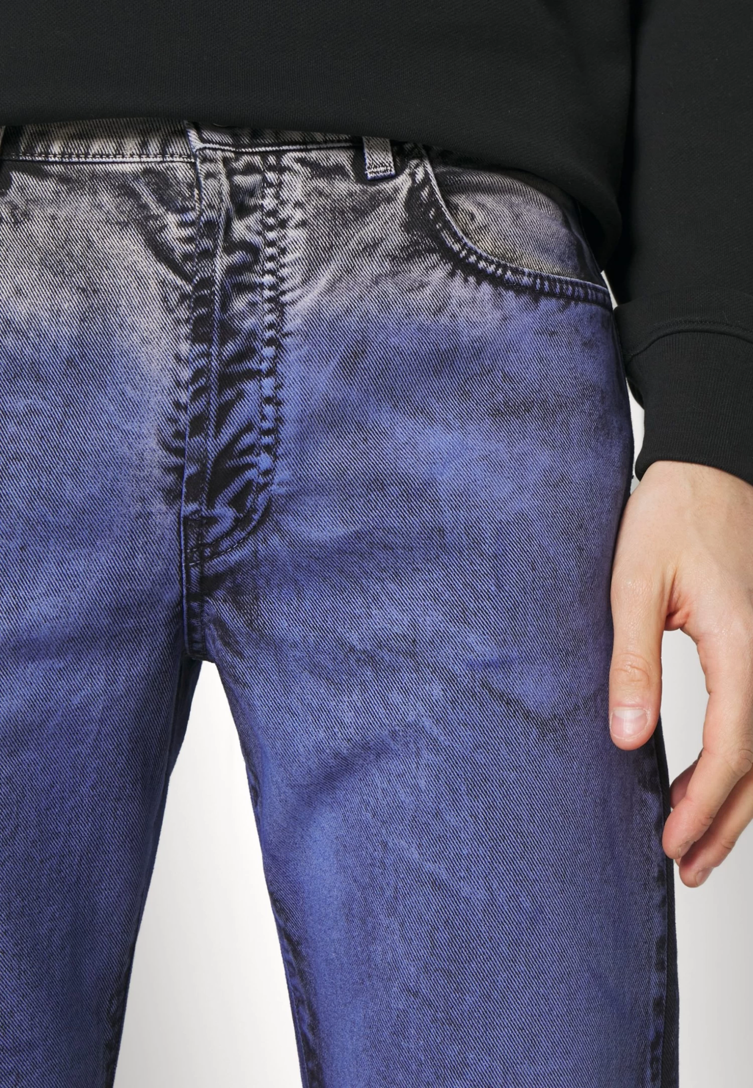 MOSCHINO Trousers - Slim Fit Jeans - Fantasy Blue - Image 6