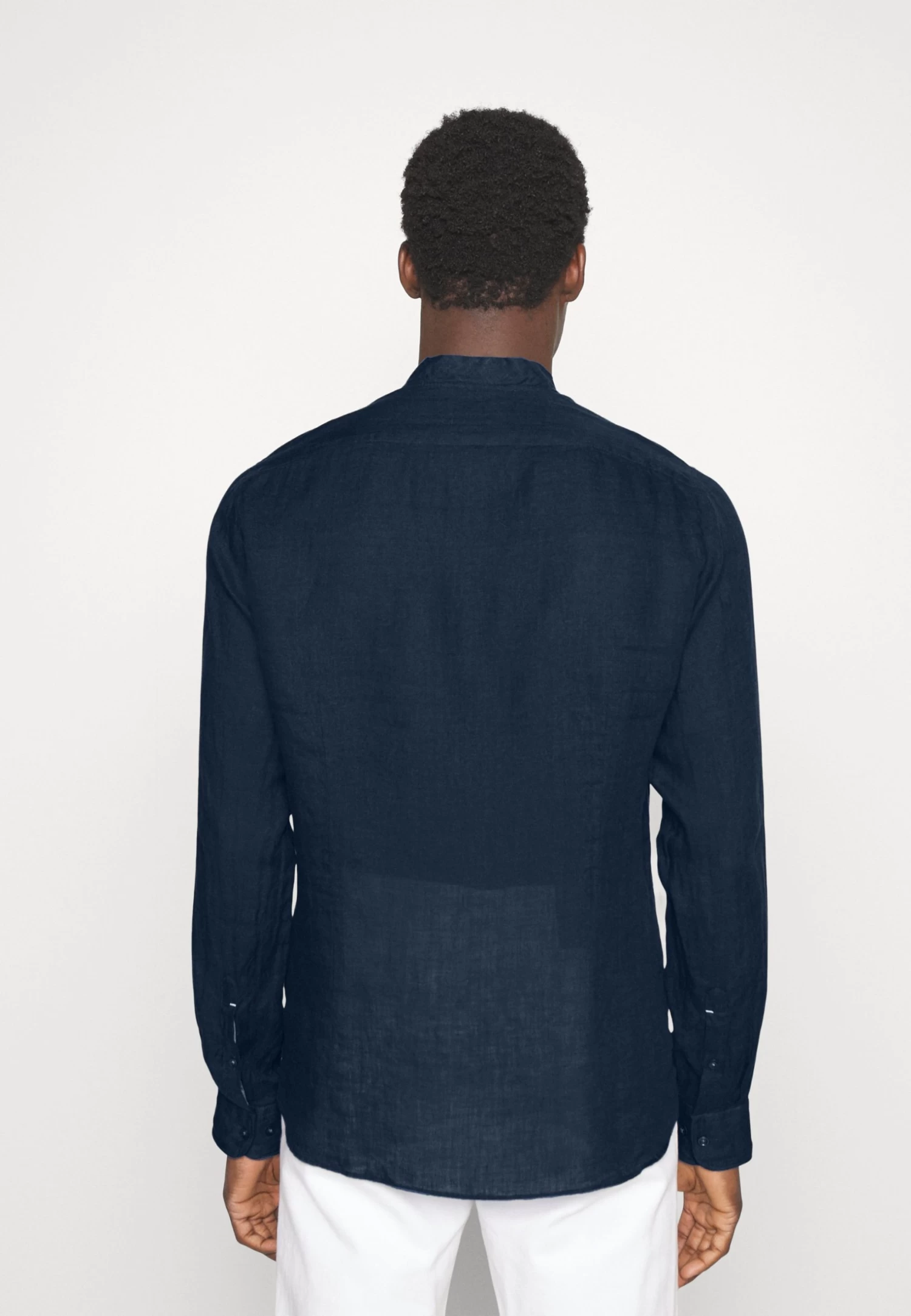 Michael Kors Popover Slim Shirt - Shirt - Navy - Image 3