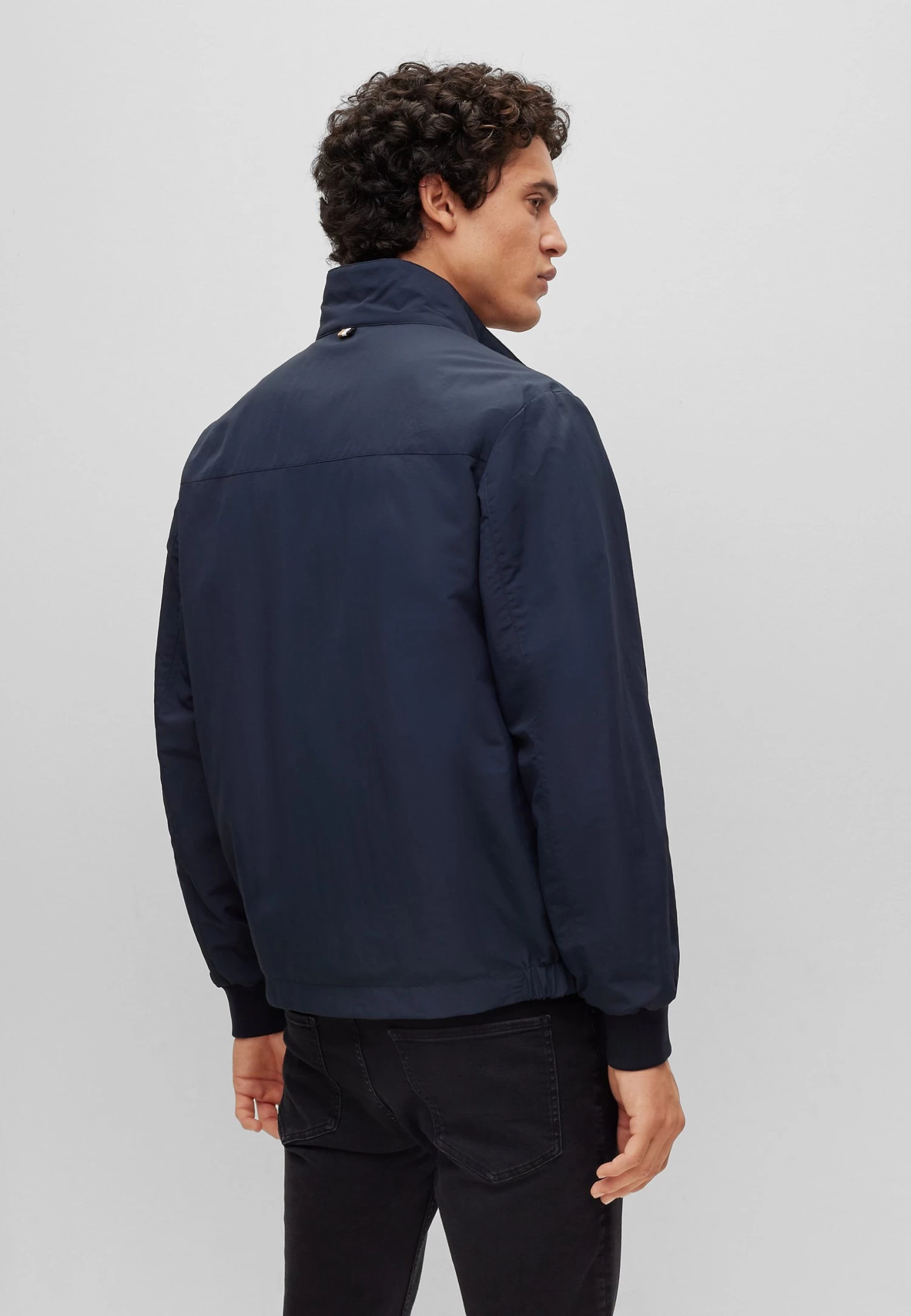 Boss Coshua - Summer Jacket - Dark Blue - Image 3