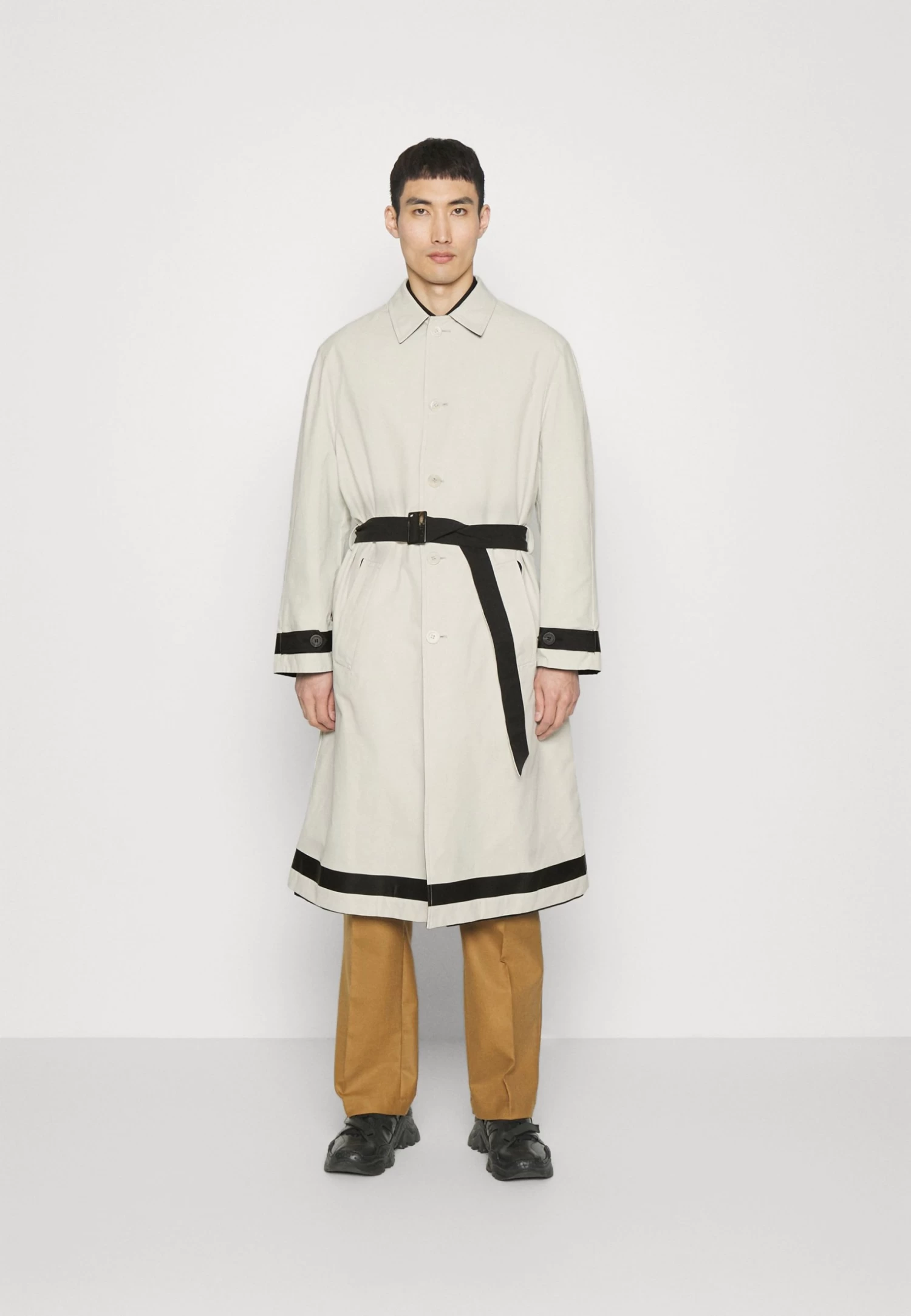Neil Barrett Reversible - Trenchcoat - Black/Ivory