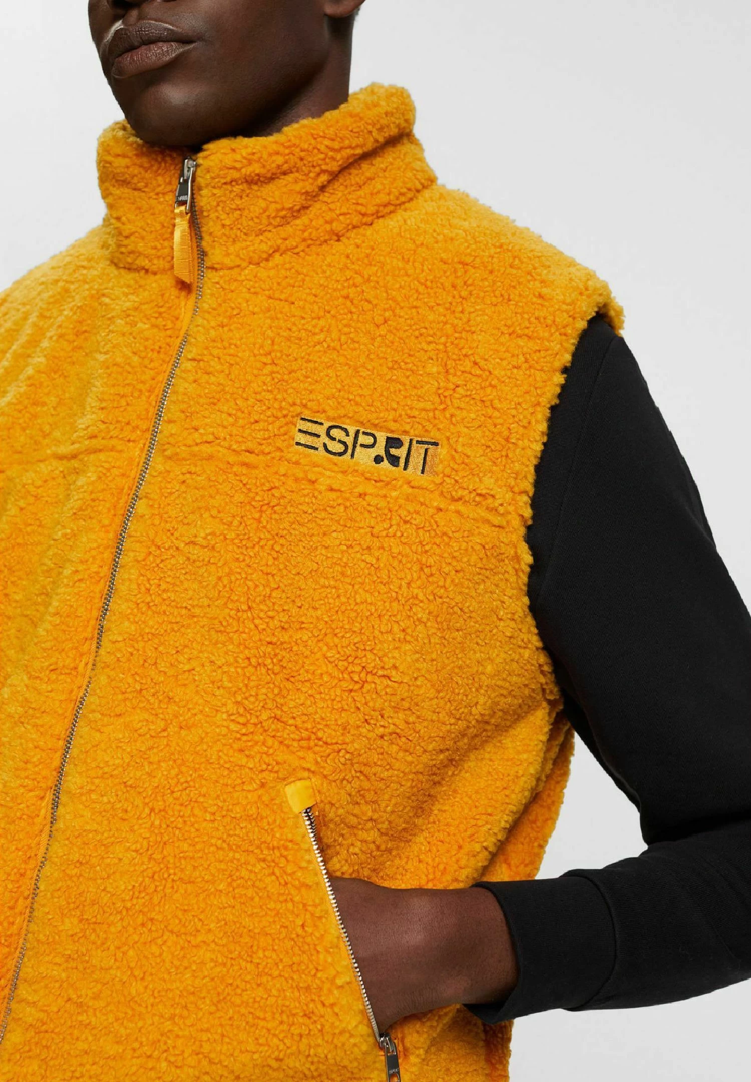 ESPRIT Outdoor - Waistcoat - Yellow - Image 4