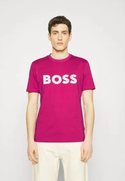 Boss Tiburt - Print T-Shirt - Dark Pink