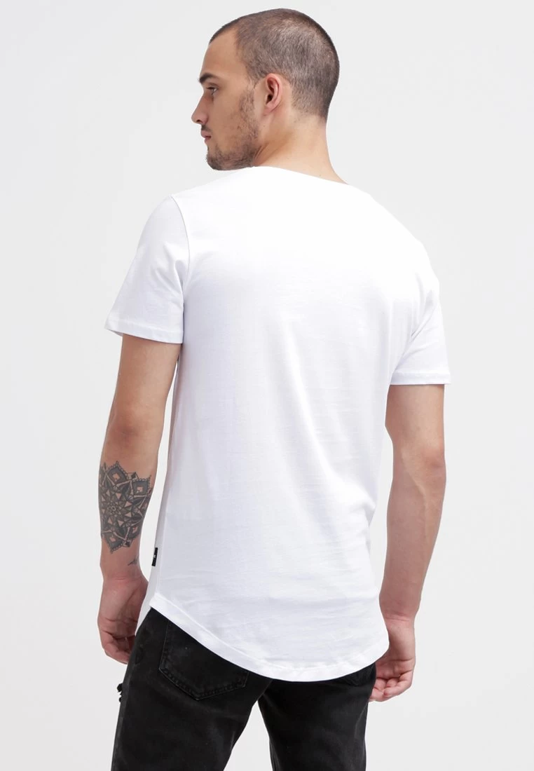 Only & Sons Onsmatt Longy Ss Noos - Basic T-Shirt - White - Image 3
