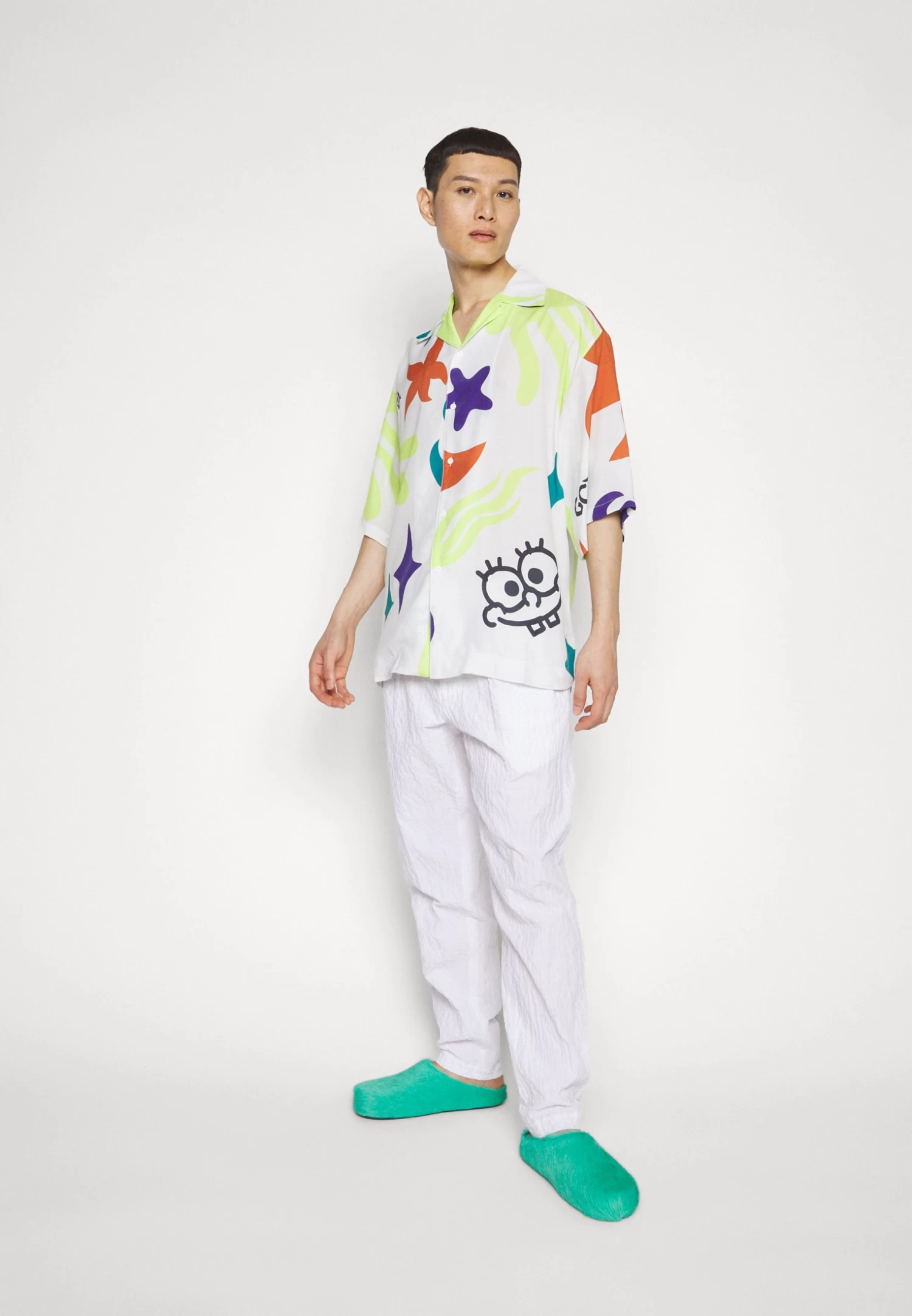 GCDS Spongebob Embroidered Double Breasted S - Shirt - Mix - Image 5