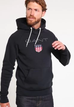 Gant Shield Hoodie - Hoodie - Black