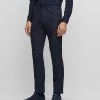 Boss P-Delaware3-1-20 - Straight Leg Jeans - Dark Blue Four