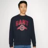 Gant C Neck Retro Crest - Sweatshirt - Evening Blue