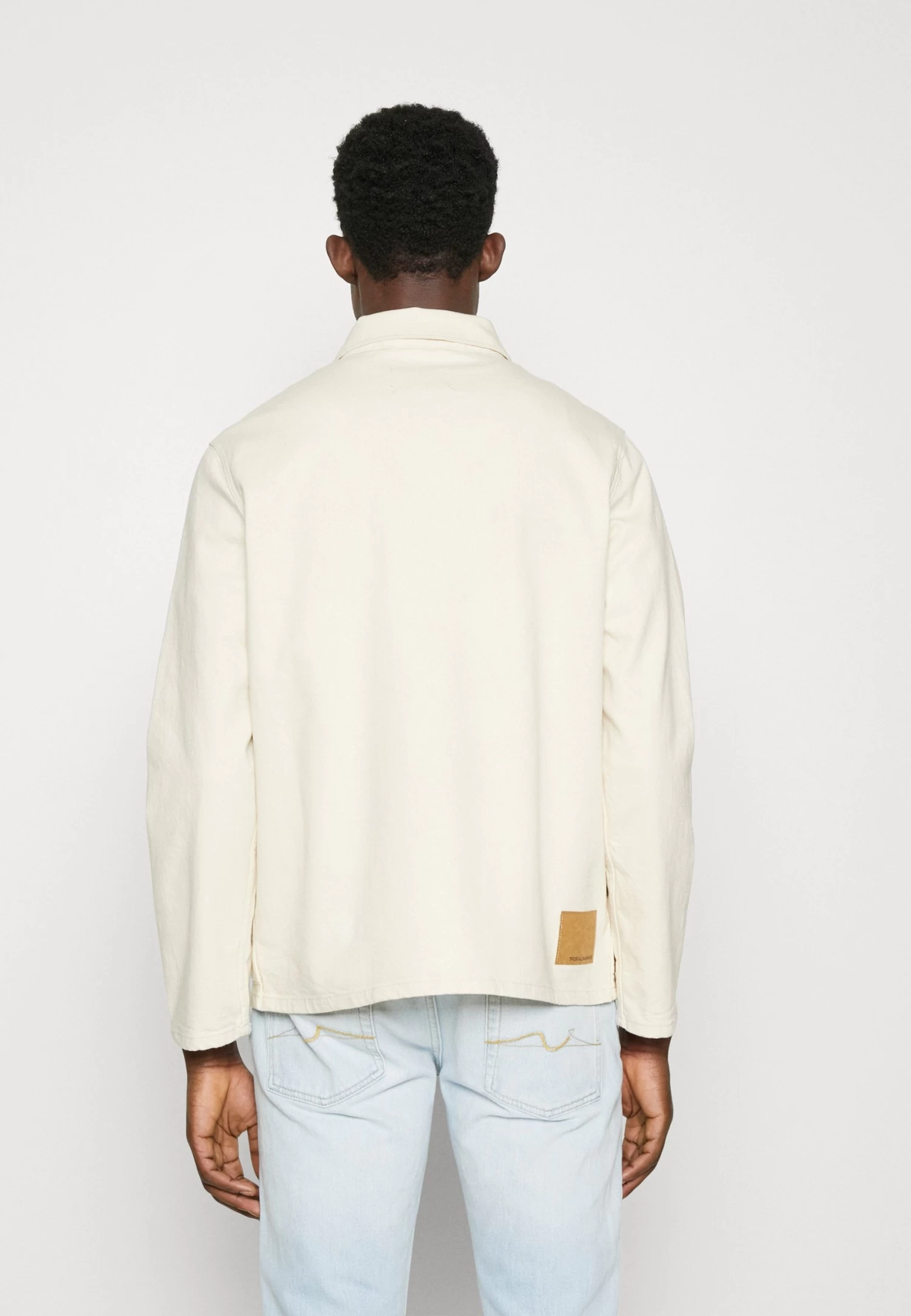 7 For All Mankind Utility - Denim Jacket - Ecru - Image 4