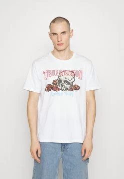 True Religion True Skull- Print T-Shirt - White