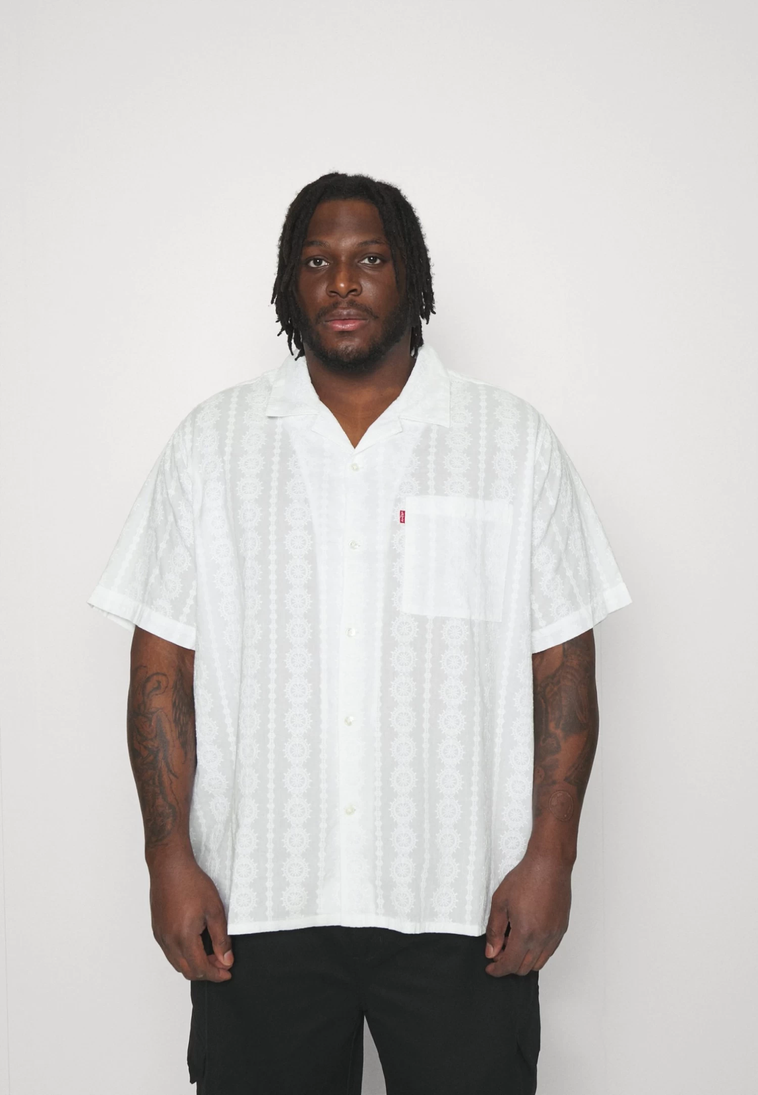 Levi's® Plus Big Sunset Camp Shirt - Shirt - Bright White