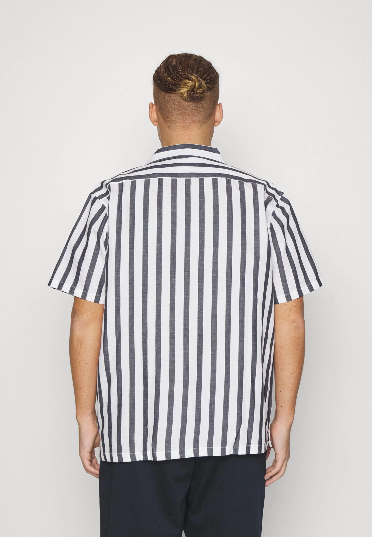 Lindbergh Striped Resort - Shirt - Navy - Image 3