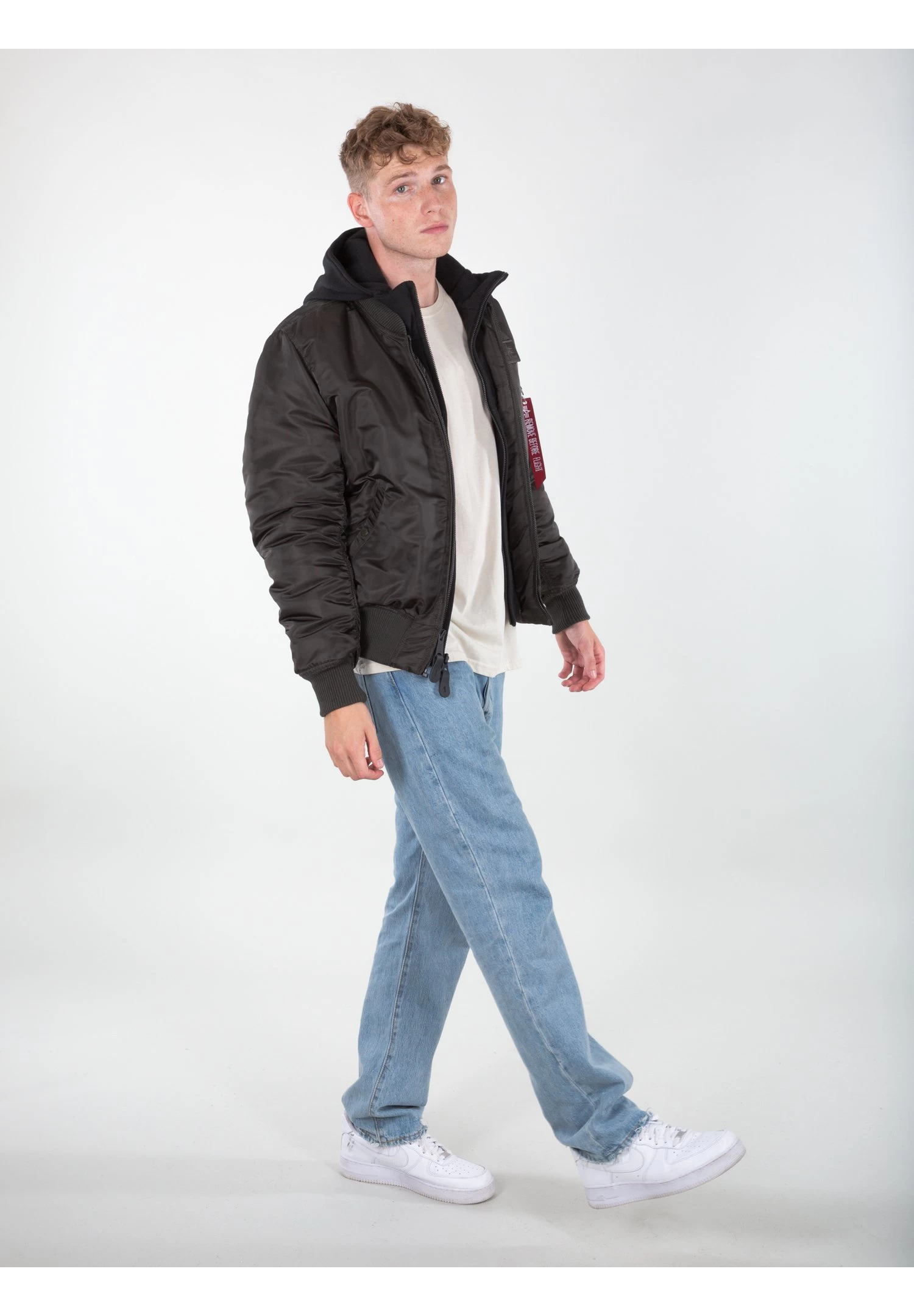 Alpha Industries Light Jacket - Black Olive - Image 5